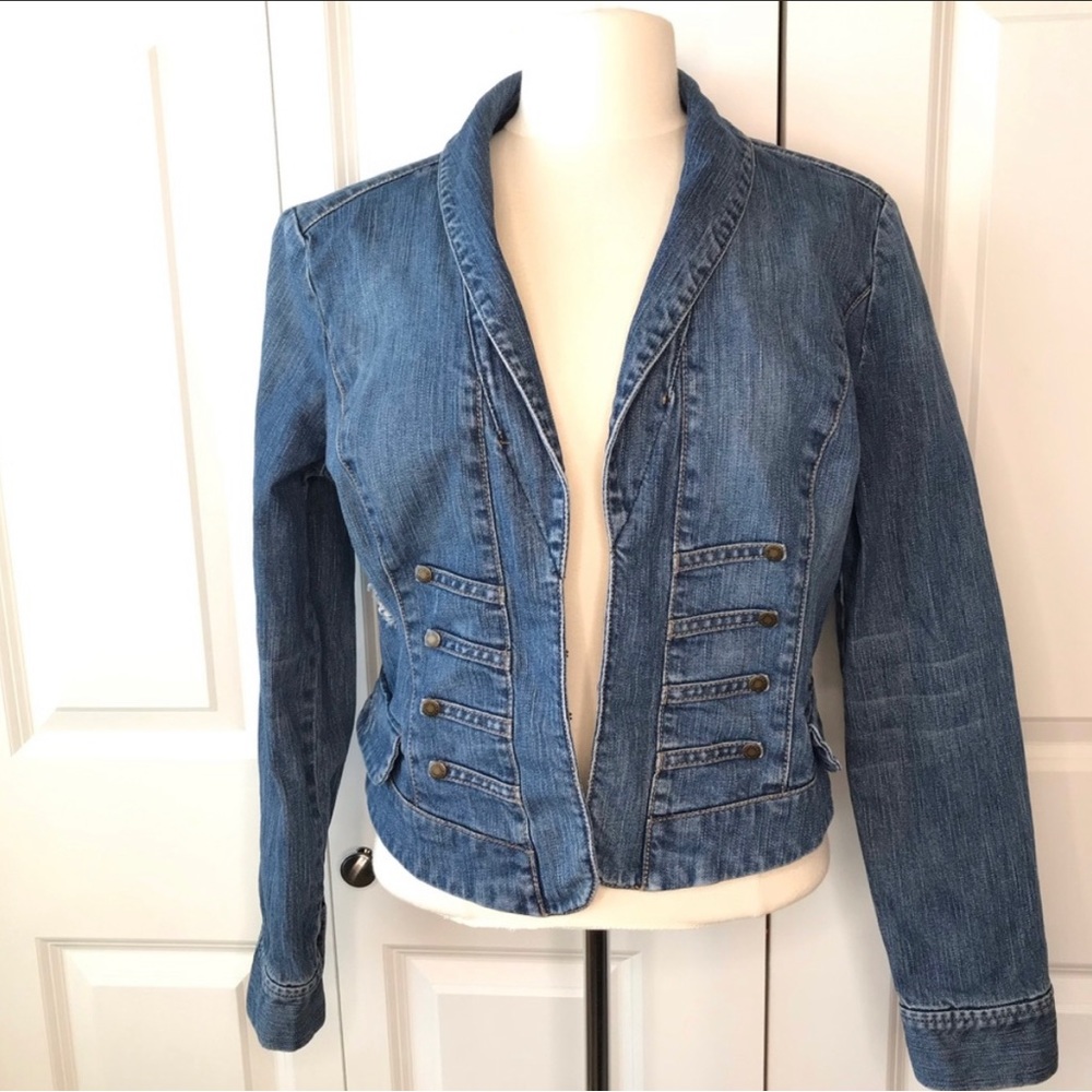 New York & Company Denim Jacket -12